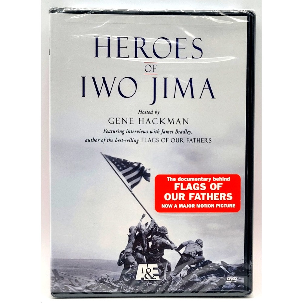 Heroes of Iwo Jima " Flags of our Fathers" Hosted By Gene Hackman FACTORY SEALED